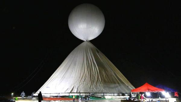 首次完美往返"临近空间" 浮空器平流层试验成功